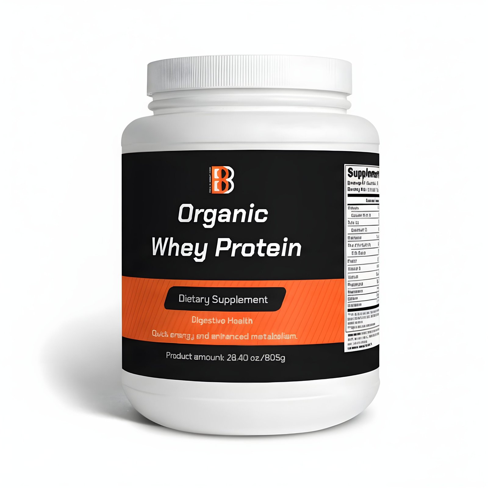 BOB Organic Whey Protein Supplement